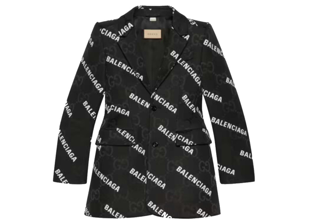 Balenciaga Structured Tailored Blazer  Farfetch